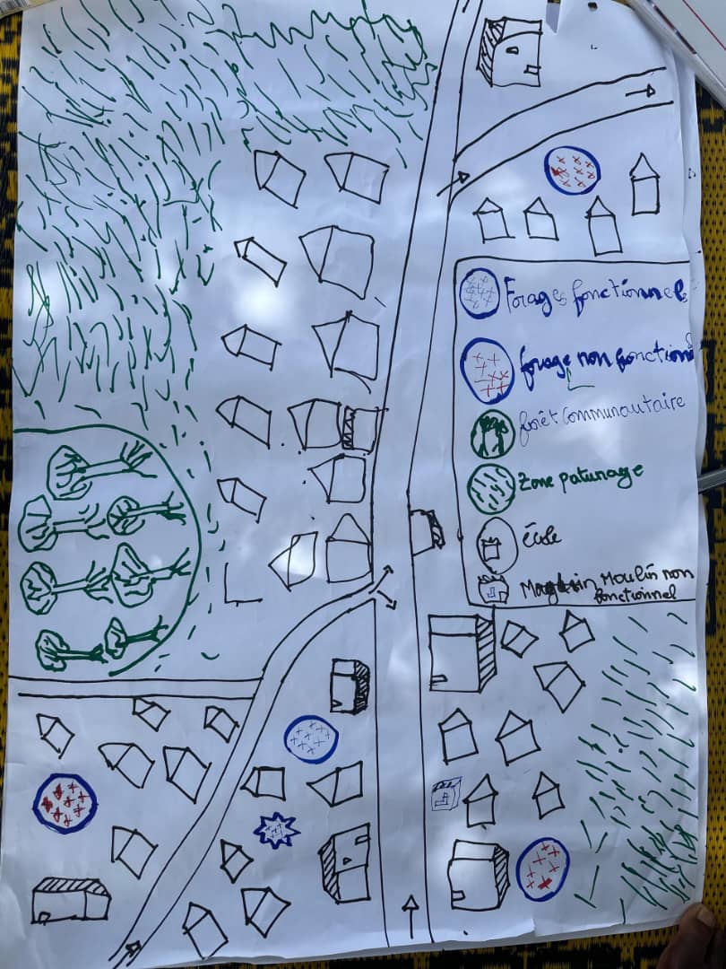Sensibilisation à la protection de l'environnement et cartographie des ressources naturelles à Kourwama-Abdou - Photo 3